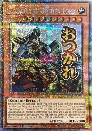 Eldlich the Golden Lord (Starlight Rare) - RA05-EN097 - Rarity Collection 5 1st Edition