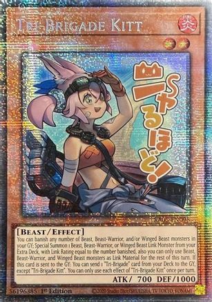 Tri-Brigade Kitt (Starlight Rare) - RA05-EN098 - Rarity Collection 5 1st Edition