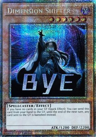 Dimension Shifter (Starlight Rare) - RA05-EN132 - Rarity Collection 5 1st Edition