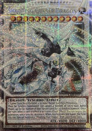 Shooting Quasar Dragon (Starlight Rare) - RA05-EN143 - Rarity Collection 5 1st Edition