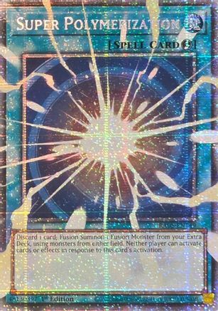 Super Polymerization (Starlight Rare) - RA05-EN149 - Rarity Collection 5 1st Edition