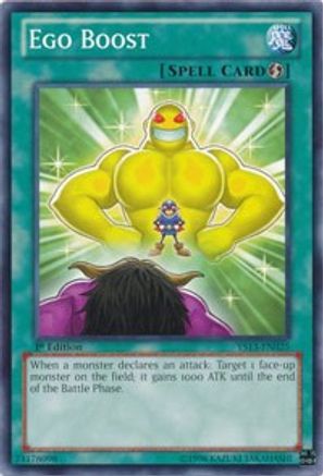 Ego Boost (YS13-EN025) - Super Starter: V for Victory 1st Edition