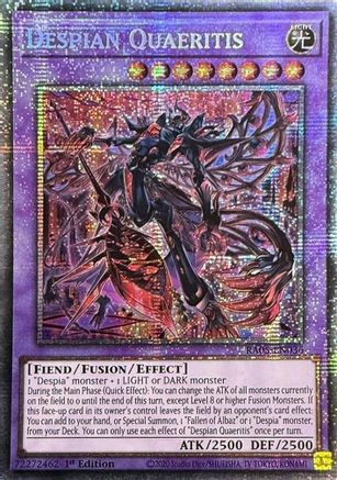 Despian Quaeritis (Starlight Rare) - RA05-EN036 - Rarity Collection 5 1st Edition