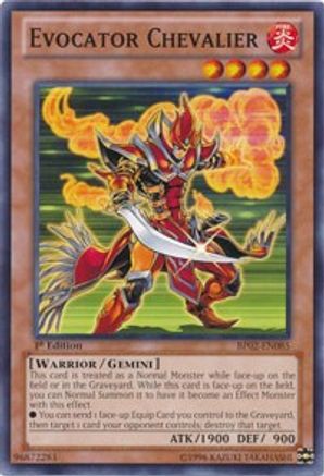 Evocator Chevalier (BP02-EN085) - Battle Pack 2: War of the Giants 1st Edition