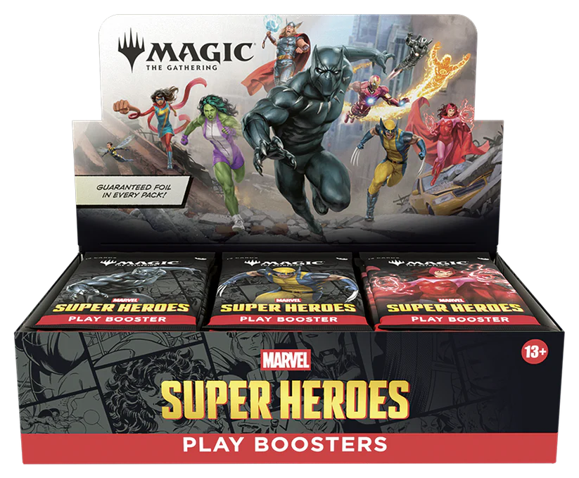 Magic The Gathering Marvel Super Heroes Play Booster