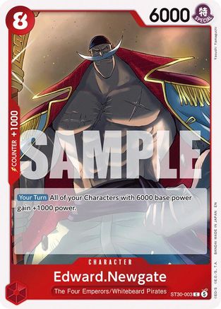 Edward.Newgate (ST30-003) - Starter Deck EX: Luffy & Ace Foil