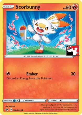 Scorbunny (Library Exclusive) 31 - Miscellaneous Cards & Products Reverse Holofoil