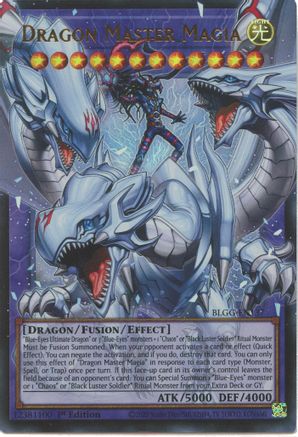 Dragon Master Magia (Extended Art) (BLGG-EN137) - Battles of Legend: Glorious Gallery 1st Edition