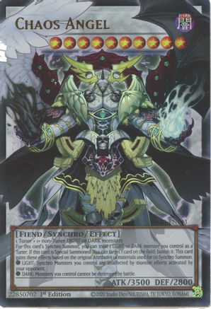 Chaos Angel (Extended Art) (BLGG-EN143) - Battles of Legend: Glorious Gallery 1st Edition
