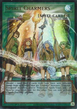 Spirit Charmers (Extended Art) (BLGG-EN145) - Battles of Legend: Glorious Gallery 1st Edition