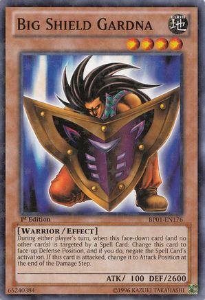 Big Shield Gardna (Starfoil) (BP01-EN176) - Battle Pack: Epic Dawn Unlimited