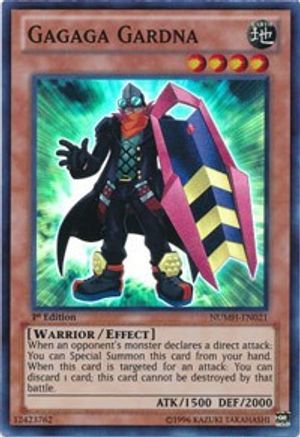 Gagaga Gardna (NUMH-EN021) - Number Hunters 1st Edition