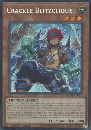 Crackle Blitzclique - CORI-EN012 - Chaos Origins 1st Edition