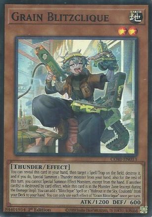 Grain Blitzclique - CORI-EN013 - Chaos Origins 1st Edition