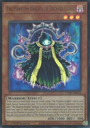 The Phantom Knights of Decayed Cloak - CORI-EN018 - Chaos Origins 1st Edition