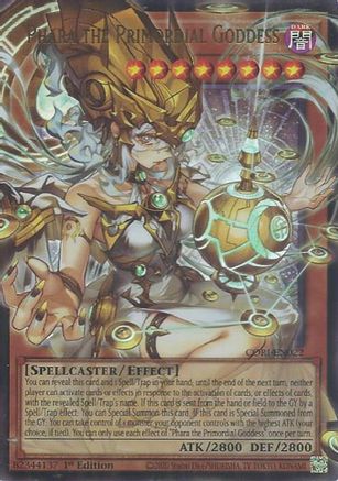 Phara the Primordial Goddess (Extended Art) - CORI-EN022 - Chaos Origins 1st Edition