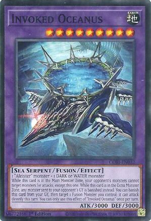 Invoked Oceanus - CORI-EN032 - Chaos Origins 1st Edition