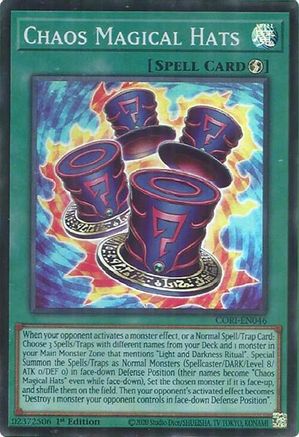 Chaos Magical Hats - CORI-EN046 - Chaos Origins 1st Edition