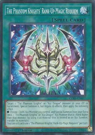 The Phantom Knights' Rank-Up-Magic Requiem - CORI-EN057 - Chaos Origins 1st Edition