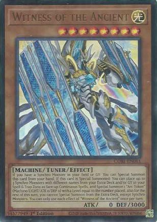 Witness of the Ancient - CORI-EN081 - Chaos Origins 1st Edition
