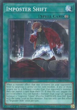 Imposter Shift - CORI-EN088 - Chaos Origins 1st Edition