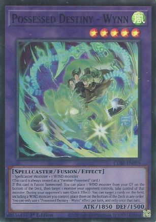 Possessed Destiny - Wynn - CORI-EN099 - Chaos Origins 1st Edition