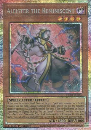 Aleister the Reminiscent (Starlight Rare) - CORI-EN015 - Chaos Origins 1st Edition