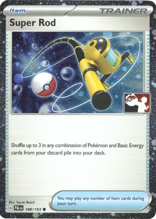 Super Rod - 188/193 (Cosmos Holo) 188 - Prize Pack Series Cards Holofoil