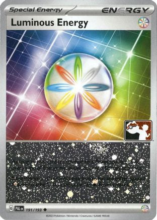 Luminous Energy - 191/193 (Cosmos Holo) 191 - Prize Pack Series Cards Reverse Holofoil