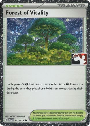 Forest of Vitality - 117/132 (Cosmos Holo) 117 - Prize Pack Series Cards Holofoil
