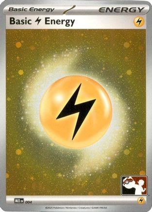 Basic Lightning Energy - MEE 004 (Cosmos Holo) 4 - Prize Pack Series Cards Holofoil