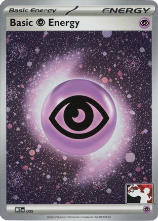 Basic Psychic Energy - MEE 005 (Cosmos Holo) 5 - Prize Pack Series Cards Holofoil