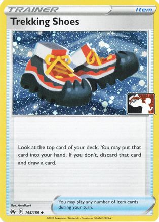 Trekking Shoes - 145/159 (Cosmos Holo) 145 - Prize Pack Series Cards Holofoil