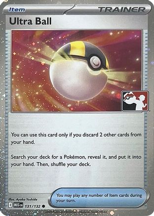 Ultra Ball - 131/132 (Cosmos Holo) 131 - Prize Pack Series Cards Holofoil