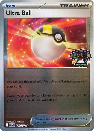 Ultra Ball - 131/132 (North America International Championship) 131 - League & Championship Cards Reverse Holofoil
