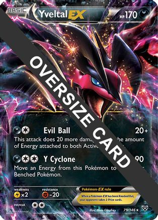 Yveltal EX - 79/146 79 - Jumbo Cards Holofoil