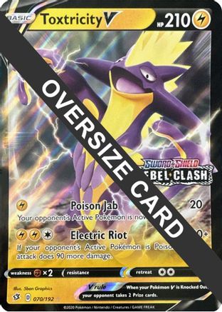 Toxtricity V 70 - Jumbo Cards Holofoil