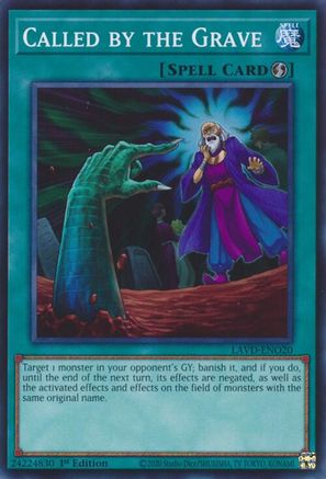 Called by the Grave - LAVD-ENO20 - Legendary Arc-V Decks 1st Edition
