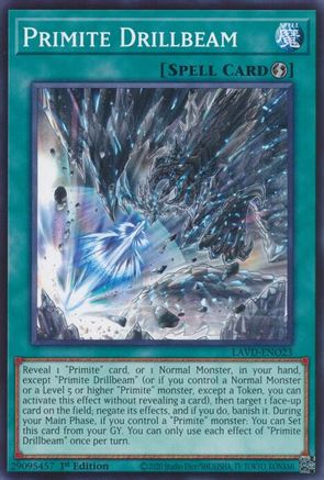 Primite Drillbeam (LAVD-ENO23) - Legendary Arc-V Decks 1st Edition