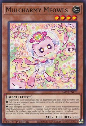 Mulcharmy Meowls - LAVD-ENL10 - Legendary Arc-V Decks 1st Edition