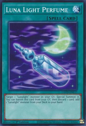 Luna Light Perfume - LAVD-ENL17 - Legendary Arc-V Decks 1st Edition