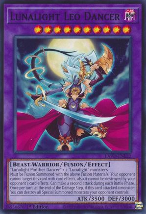 Lunalight Leo Dancer - LAVD-ENL32 - Legendary Arc-V Decks 1st Edition