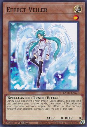 Effect Veiler - LAVD-ENS01 - Legendary Arc-V Decks 1st Edition