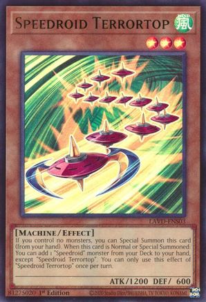 Speedroid Terrortop (UR) - LAVD-ENS03 - Legendary Arc-V Decks 1st Edition