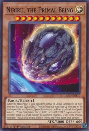Nibiru, the Primal Being - LAVD-ENS10 - Legendary Arc-V Decks 1st Edition