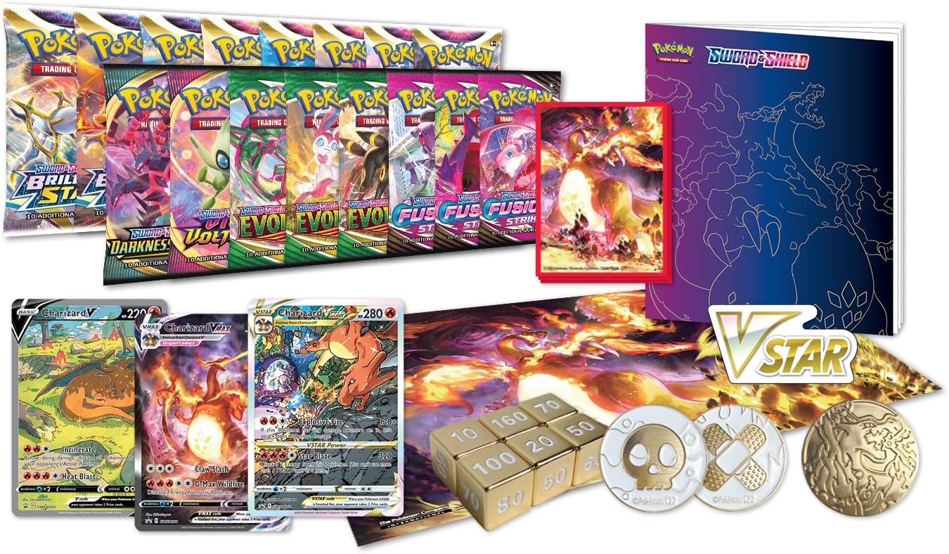 Pokemon Charizard UPC Sword & Shield Ultra Premium Collection