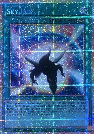 Sky Iris (Starlight Rare) - LAVD-ENO19 - Legendary Arc-V Decks 1st Edition