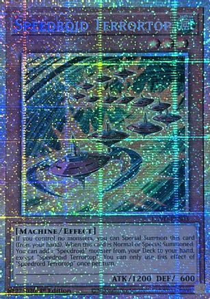 Speedroid Terrortop (Starlight Rare) - LAVD-ENS03 - Legendary Arc-V Decks 1st Edition