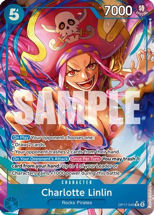 Charlotte Linlin (Alternate Art) - OP17-049 - The World's Strongest Warriors Foil