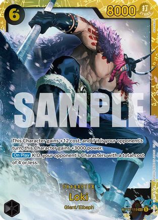 Loki - OP17-119 - The World's Strongest Warriors Foil
